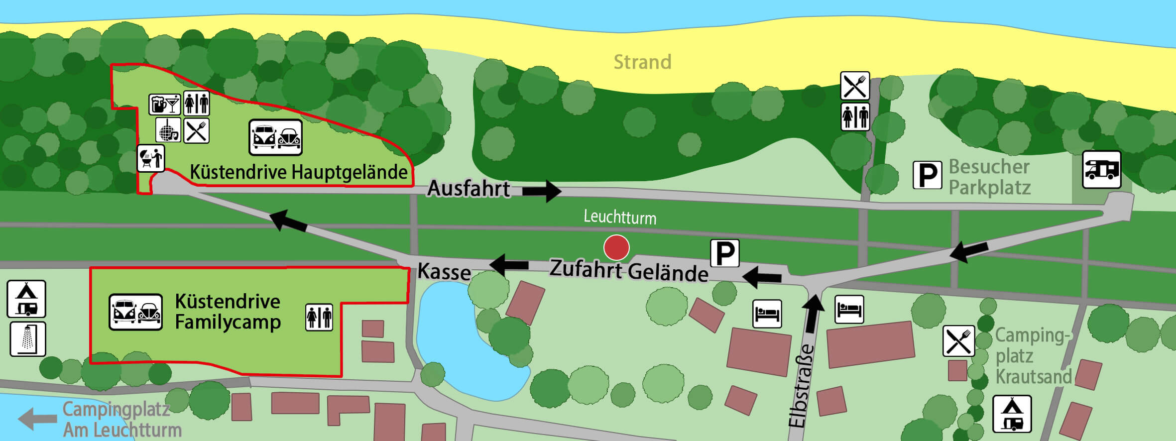 Küstendrive Geländeplan 2026